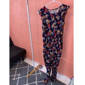 Floral jumpsuit
